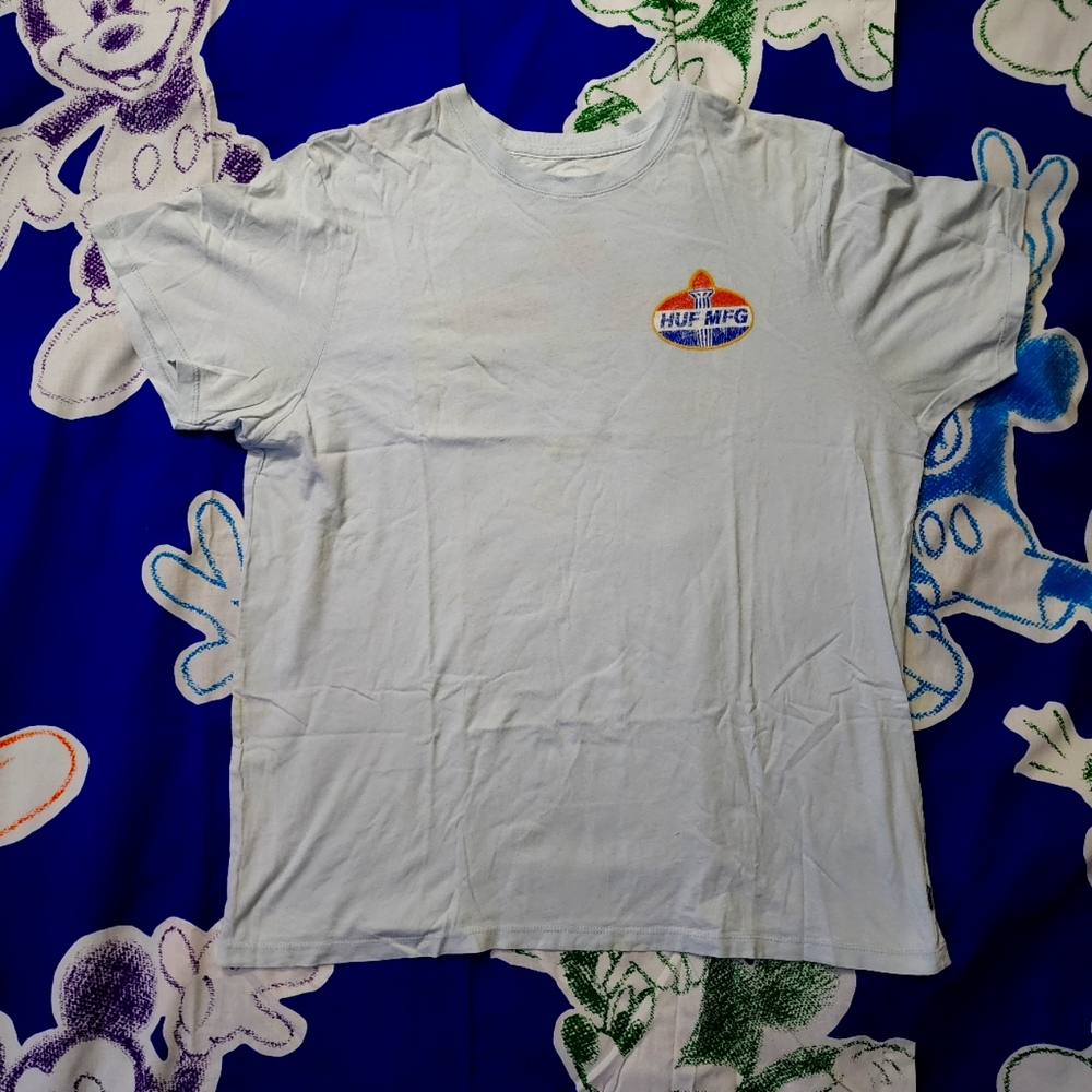 HUF MFG Light Blue T-Shirt XL